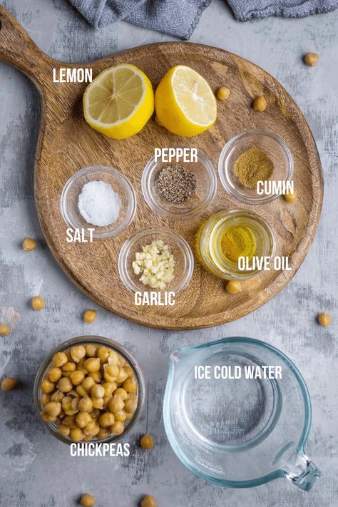 Hummus without tahini is creamy and dreamy as classic hummus, but it's lighter and more economical. #notahini #hummusnotahini Hummus Without Tahini, Garlic Hummus Recipe, Best Hummus Recipe, Classic Hummus, Hummus Recipes, Easy Hummus Recipe, Hummus Recipe Homemade, Easy Hummus, Homemade Hummus