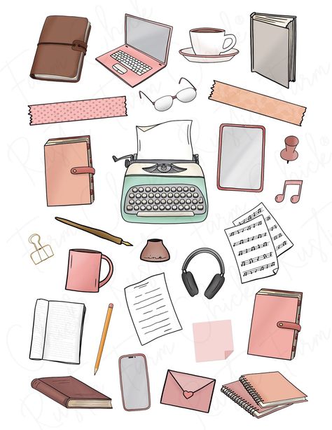 WRITERS Digital Stickers for Goodnotes, Writi Goodnotes Writing, Digital Stickers For Goodnotes, Scrapbook Fonts, Digital Stickers Goodnotes, Stickers For Goodnotes, Planner Writing, Work Stickers, Goodnotes Stickers, Digital Planner Stickers