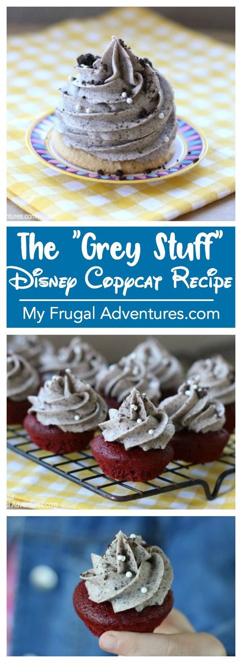 The Grey Stuff recipe from Disneyland. The Grey Stuff is from Beauty and the Beast and is a perfect treat for Disney fans. The Grey Stuff Recipe, Grey Stuff Recipe, Gray Stuff Recipe, The Grey Stuff, Gray Stuff, Disney Inspired Food, Disney Desserts, Disneyland Food, Grey Stuff