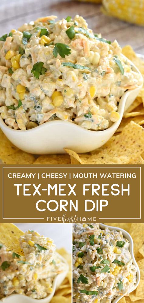 Party Appetizers Summer, Appetizers Summer, Corn Dip Recipes, Cheesy Dip, Summer Cookout, Corn Dip, Corn Recipe, July Ideas, Party Appetizers