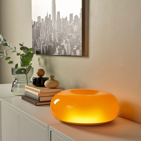 70s Room, Future Decor, Sabine Marcelis, Deco Orange, Cozy Lighting, Apartment Vibes, Deco Lighting, Interior Design Per La Casa, Pinterest Contest