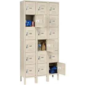 Non-traditional locker system for the modern organizer. Could serve to organize children's supplies too. Kids Locker, Employee Lockers, Locker Organization, Steel Storage Cabinets, Door Locker, Gym Lockers, Metal Storage Cabinets, Metal Lockers, Office Storage