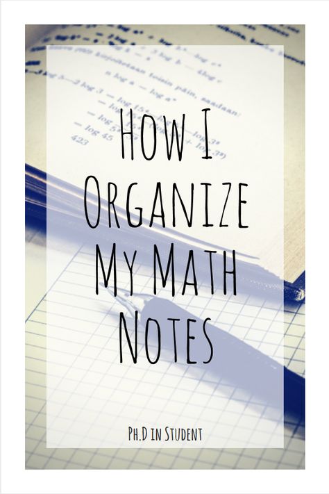 How I Organize My Notes for Math - A Ph.D in Student - Writing notes for math isn't the same as writing notes for English or other studies. You need to make sure that when you get home, you can understand what you've written down! This includes step-by-step directions and making sure your directions are easy for you to understand! - A blog for non-traditional, working, parent, returning, and adult college students. Flash Cards Ideas Study Math, How To Understand Math, Note Making Ideas Student, Maths Notes Ideas, College Algebra Notes, How To Organize Notes, How To Take Math Notes, Maths Notes Aesthetic, How To Make Flash Cards