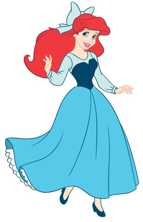 Ariel Human Dress, Human Ariel Costume, Ariel Clipart, Human Ariel, Ariel Human, Ariel Blue Dress, Human Clipart, Ariel Outfit, Ariel Pink Dress