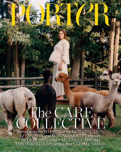 Porter Magazine Editorial, Cameron Russell, Karmen Pedaru, Porter Magazine, Fashion Magazines, Magazine Covers, Magazine Cover, Fashion Magazine, Portrait Photography