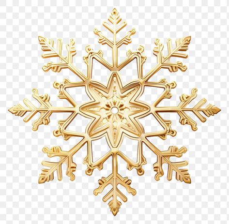 Collage Items, Snow Png, Winter Ornaments, Holography, Stickers Design, Christmas Elements, Gold Snowflake, Snow Flakes, Cute Emoji