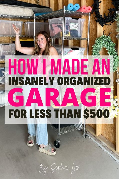 Organized Garage, Diy Garage Work Bench, Garage Wall Storage, Garage Storage Inspiration, Diy Garage Storage Cabinets, Garage Organization Tips, Garage Organisation, Garage Diy, Garage Update