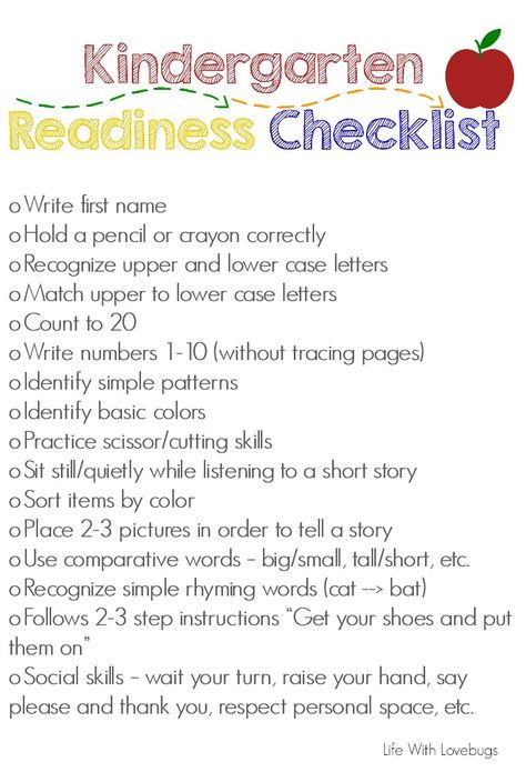 Kindergarten Checklist, Getting Ready For Kindergarten, Reading Checklist, Kindergarten Readiness Checklist, Kindergarten Goals, Preschool Assessment, Ready For Kindergarten, Preschool Prep, Homeschool Preschool Curriculum