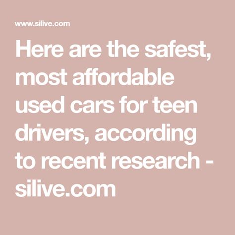 Here are the safest, most affordable used cars for teen drivers, according to recent research - silive.com Affordable Cars For Teens, Affordable Cars, Best Cars For Teens, Bmw 3 Series Sedan, Toyota Corolla Hatchback, Car For Teens, Cheap Used Cars, Camry 2012, Corolla Hatchback