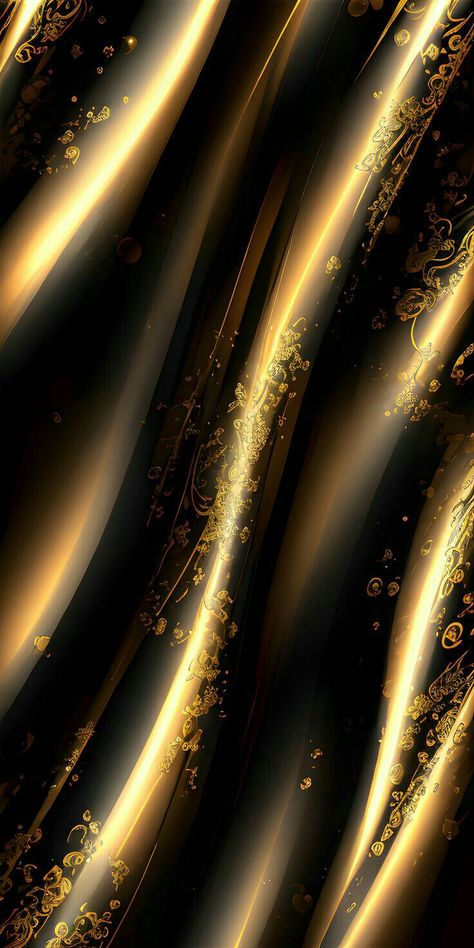 📷📱Wallpapers for mobile phones with Gold elements 3d Gold Wallpaper, Black And Gold Wallpaper Iphone, Gold Wallpaper Hd, Black And Gold Wallpaper, Gold Abstract Wallpaper, Gold And Black Wallpaper, Golden Wallpaper, Wallpaper Gold, Trill Art