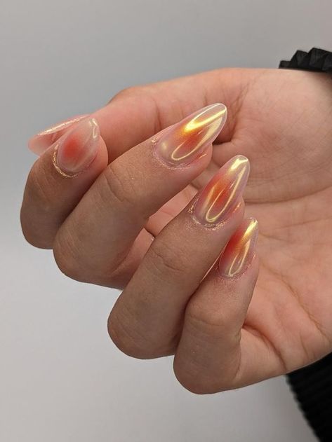 Looking for the current nail trends of fall 2023? I got the latest scoop of all the trending fall nail designs that are taking over Tiktok and Instagram. I'm trying #6 tomorrow! September nails | fall aesthetic nail inspo | Back to school nails | autumn aesthetic #fall #nails Milky Nails, Orange Nails, Minimalist Nails, Fire Nails, Funky Nails, Pretty Acrylic Nails, Chic Nails, Chrome Nails, Cute Acrylic Nails