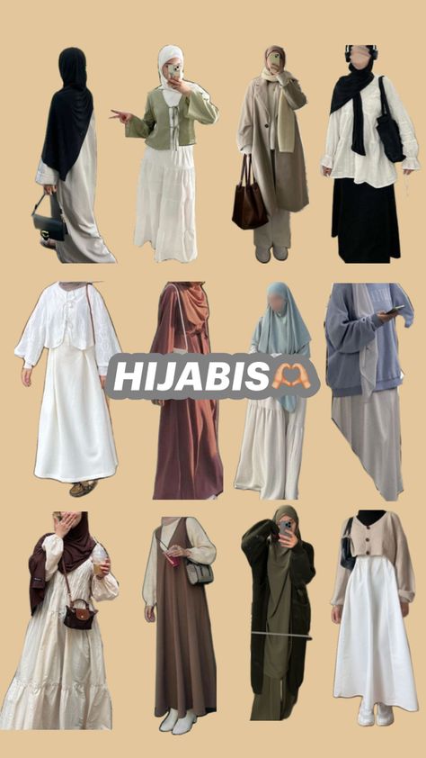 🧕 Modest Outfits Muslim Casual, Aesthetic Hijabi Outfits, Islamic Modest Fashion, Modest Outfits Muslim, Muslimah Fashion Casual, Modest Girly Outfits, Neat Casual Outfits, Modest Casual Outfits, Muslimah Outfit