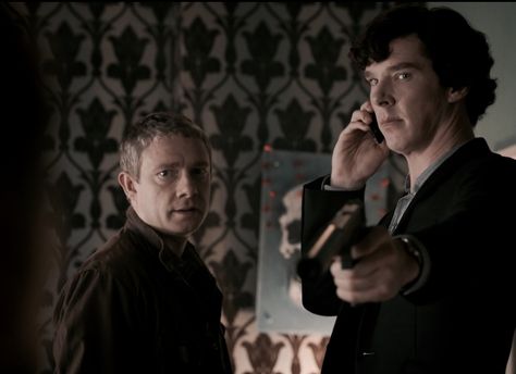 Sherlock Holmes & John Watson. Sherlock Holmes John Watson, Sherlock Holmes Series, Fan Video, Sherlock Holmes Bbc, Benedict Cumberbatch Sherlock, Sherlock Fandom, Bbc Sherlock, John Watson, British Men