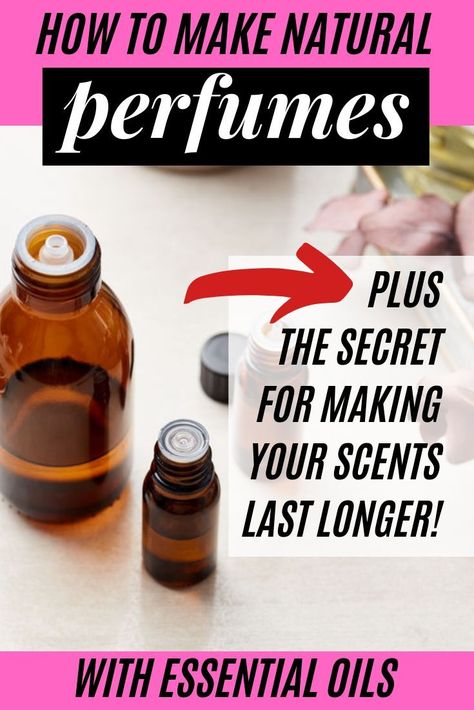 Diy Natural Perfume Recipes, How To Make Scented Body Oil, Roll On Perfume Oil, Essential Oil Perfume Blends For Women, Diy Roll On Perfume, How To Make Perfume, Fragrance Oil Recipes, Natural Perfume Recipes, Diy Perfume Recipes