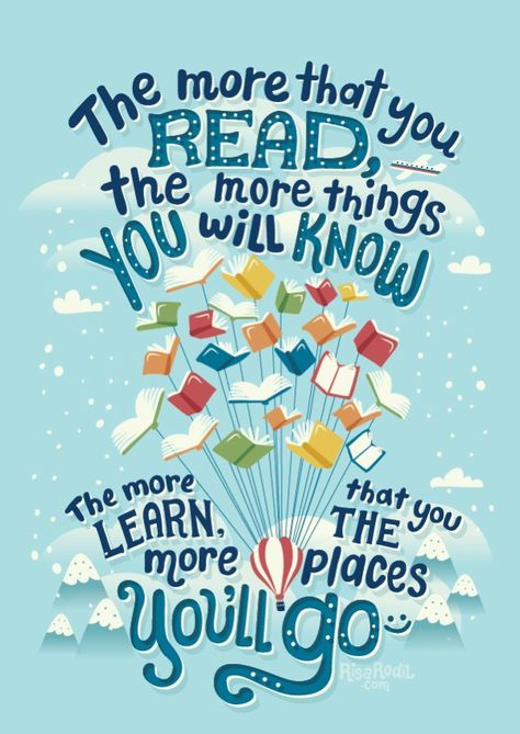 It sounds like a great New Year resolution! Risa Rodil, Library Quotes, Dr. Seuss, Dr Seuss Quotes, Seuss Quotes, Book Week, Canvas Quotes, Reading Quotes, I Love Books