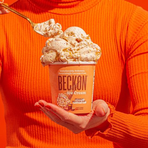 Beckon Ice Cream 🍦 (@beckonicecream) • Instagram photos and videos Summer Ice Cream Photography, Ice Cream Product Photography, Ice Cream Photoshoot, Lactose Free Ice Cream, Peanut Butter Cup Ice Cream, Peanut Butter Dessert, Ice Cream Inspiration, Cup Ice Cream, Ice Cream Photography