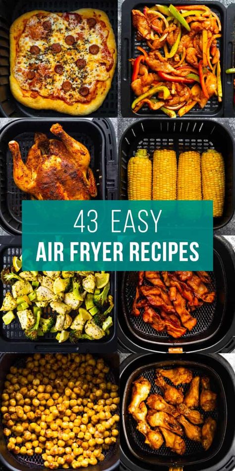 43 Easy Air Fryer Recipes You Need In Your Life Frozen Sweet Potato Fries, Best Frozen Meals, Easy Air Fryer Recipes, Healthy Hydration, Air Fryer Oven Recipes, Air Fry Recipes, Air Fryer Recipes Chicken, Easy Air Fryer, Healthy Meals To Cook