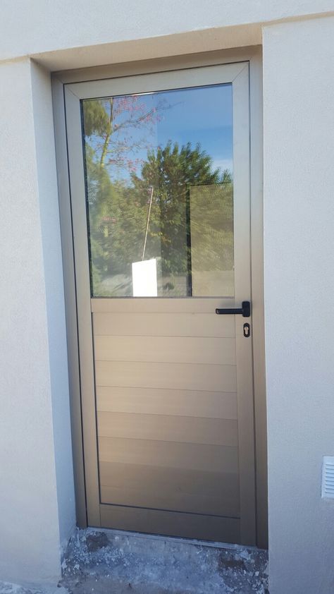 Flush Door With Glass Design, Almunium Doors Design, Aluminium Glass Door Design, Door Aluminium Design, Aluminium Doors Design Modern, Aluminum Doors Design Exterior, Almunium Door Design, Aluminum Doors Modern, Aluminum Doors Design