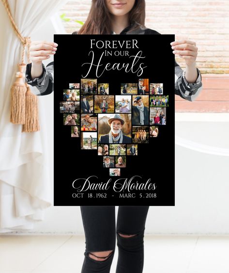 Memory Collage Ideas Funeral, Photo Board Ideas Funeral, Picture Board For Funeral, Photo Collage For Funeral, Picture Collage For Funeral, Picture Board Ideas For Funeral, Memorial Collage Funeral Photo Boards, Memorial Signs For Funeral, Memorial Boards For Funeral