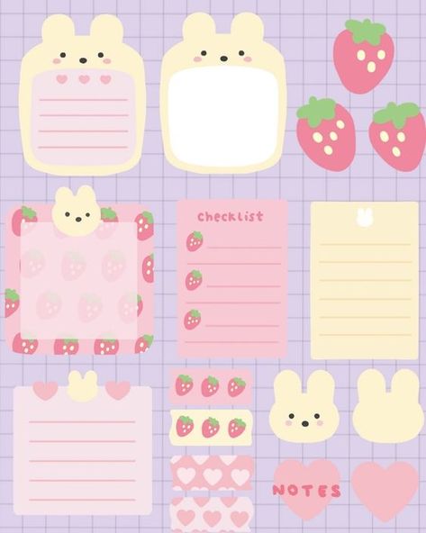 Cute Bear and Bunny Digital Sticker Bundle Transparent - Etsy Canada #stickersprintable #stickersheets #funnystickers #stickerideas #aestheticstickers #cutestickers Cute Stickers For Journaling, Free Kawaii Printables, Cute Stickers Printable Kawaii Planners, Kawaii Journal Template, Cute Printable Stickers Kawaii, Notes Stickers Printable, Pink Journal Stickers, Kawaii Journal Ideas, Bunny Stickers Kawaii