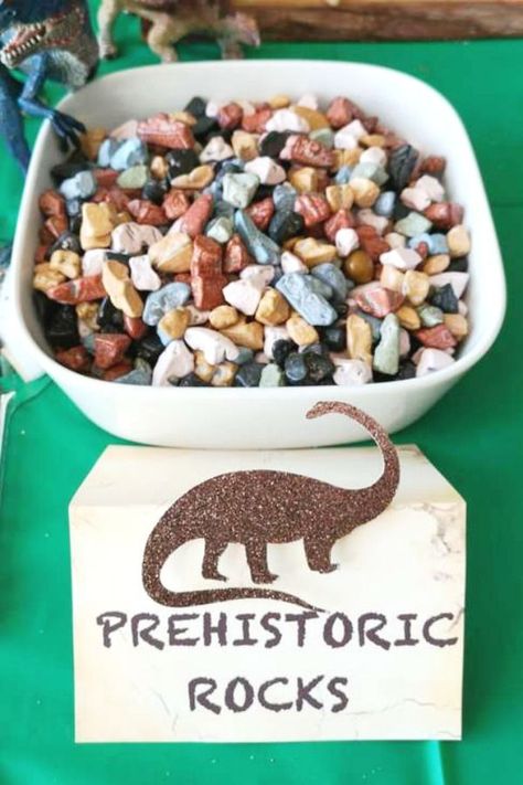 Jurassic Park Snack Table, Jurassic World Birthday Party Cake, Raptor Birthday Party, Jurassic World Food Ideas, 3 Rex Birthday Party Games, Jurassic Park Themed Birthday Party, 3rd Birthday Party Dinosaur, Paleontology Birthday Party, Paleontologist Birthday Party