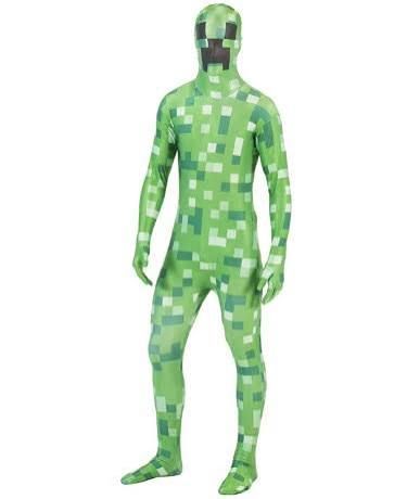 Creeper Costume, Ja I Ty, Minecraft Costumes, Игрушки Funko Pop, Authentic Costumes, Scary Halloween Costume, 밈 유머, Green Monster, Funny Costumes