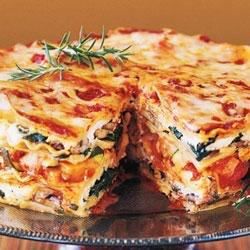 Lasagna Pie, Dinner Lasagna, Meatless Lasagna, Special Occasion Dinner, Veggie Lasagna, Basil Sauce, Think Food, Aromatic Herbs, Lasagna Recipe