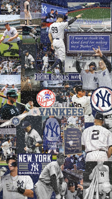 Yankees girl 4ever, like if your a Yankees fan #baseball #sports #99 #22 #11 #48 #newyorkpride Yankees Baseball Wallpaper, Baseball Wallpaper Aesthetic, Yankees Painting, Yankee Wallpaper, Yankees Aesthetic, New York Yankees Wallpaper, Yankees Wallpaper, Vintage Yankees, Anthony Volpe