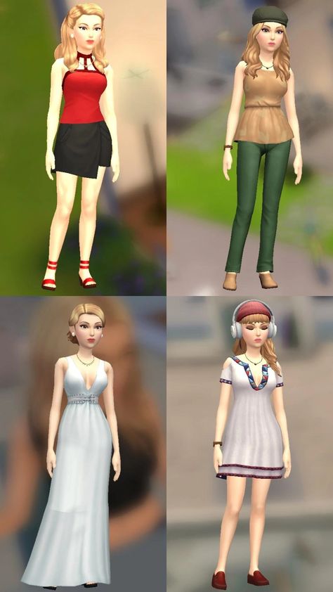 the sims mobile Sims Mobile Outfit Ideas, Sims Mobile Characters, Sims Mobile House Ideas, The Sims Mobile, Sims Outfits, Mobile Ideas, Sims Mobile, Sims Ideas, Sims Freeplay