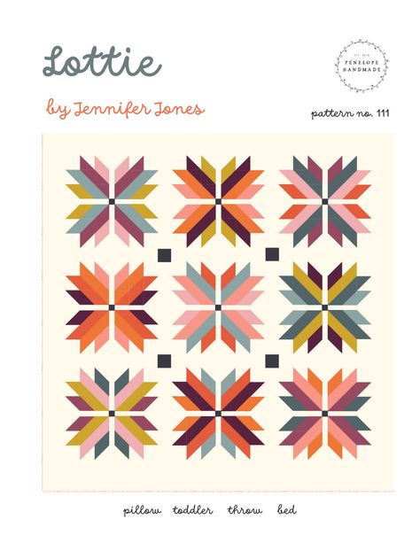 Lottie Quilt, Bed Quilt Patterns, Star Quilt Patterns, Modern Quilt Patterns, Barn Quilt, Quilt Block Patterns, Quilt Kits, Pattern Blocks, Quilt Inspiration