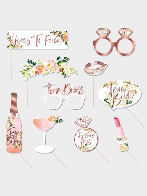 Bridal Shower Photo Prop, Photo Props Diy, Wedding Photo Booth Props, Bridal Shower Photos, Quirky Wedding, Wedding Photo Booth, Wedding Props, Bridal Party Photos, Bachelorette Party Decorations