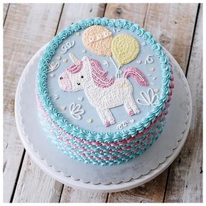 Please pardon our late reply WA chat during these marathon days. Thank you for your patience Simple Unicorn Cake, Ideas For Cupcakes, Fondant Cake Tutorial, Buttercream Cake Designs, Pastel Cupcakes, Cartoon Cake, Simple Cake, Animal Cakes, Fondant Cupcakes