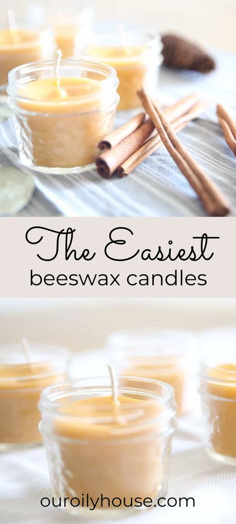 Diy Candle Wick Easy, How To Make Candles For Beginners, Homeschool Handicrafts, Diy Beeswax Candle, Homemade Beeswax Candles, Candle Recipe, Homemade Candle Recipes, Beeswax Recipes, Candle Recipes