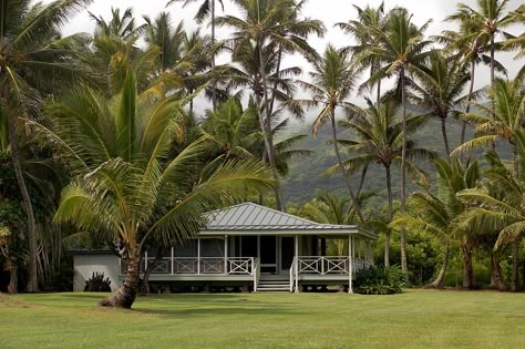 Grains Of Paradise, Hawaiian House, Living In Hawaii, Hana Maui, Hawaiian Homes, Hawaii House, Tropical Architecture, Hawaii Homes, Tropical House