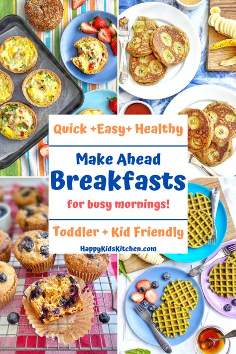 Blw Recipes Meal Prep, One Hand Breakfast, Make Ahead Waffles To Freeze, Kid Breakfast Meal Prep, Blw Breakfast Meal Prep, Breakfast Meal Prep For Toddlers, Breakfast Ideas For Kindergarteners, Healthy Breakfast For One Year Old, Meal Prep Kids Breakfast