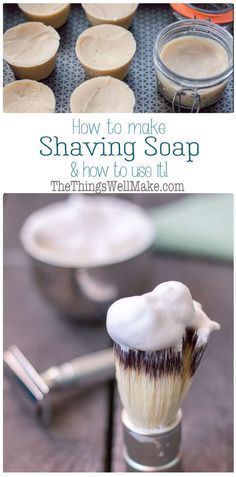 Shaving Soap Recipe, Diy Shaving Cream, Savon Diy, Diy Skin Care Recipes, Soap Recipe, Homemade Soap Recipes, Diy Cosmetics, Homemade Bath Products, Toxic Chemicals