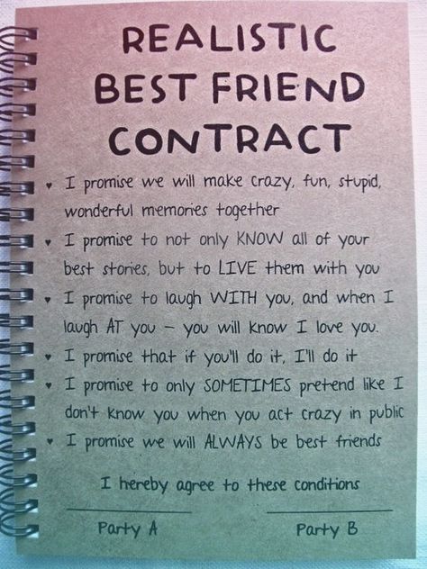 Best Friend Contact, Best Friend Contract, Friend Contract, Best Friend Application, Scrapbook For Best Friend, Letter To Best Friend, Best Friend Letters, Black Color Hairstyles, Best Friend Book