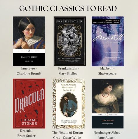 Classics To Read, Gothic Books, Philosophy Books, Unread Books, Recommended Books To Read, Book Recs, Inspirational Books To Read, Top Books To Read, Literature Books