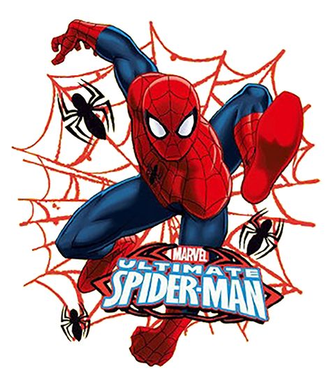 Spider Man Images, Spider Man Characters, Spiderman Topper, Spiderman Cupcakes, Marvel Ultimate Spider Man, Spiderman Images, Superman Characters, Spiderman Cake Topper, Spiderman Comic Art