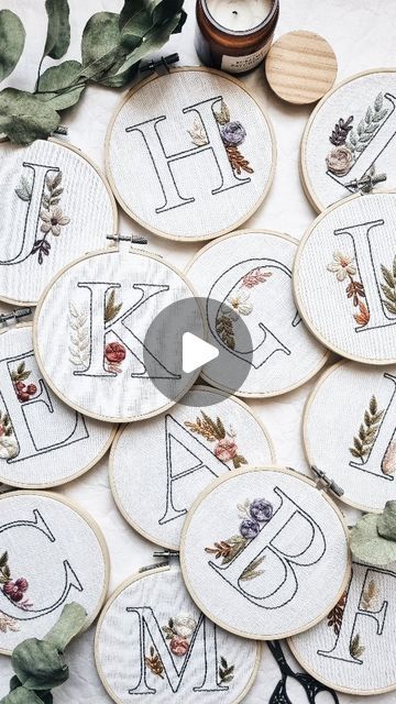 End Of The Week, French Knot, The End, Knot, Alphabet, Embroidery, On Instagram, Instagram