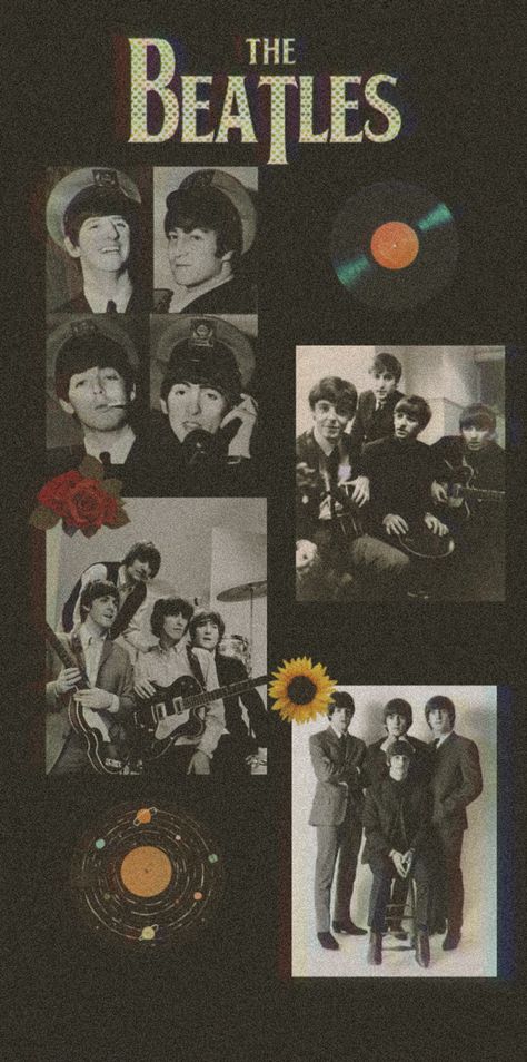 Beetles Wallpaper Band, Beatles Aesthetic Wallpaper, The Beatles Wallpaper Aesthetic, The Beatles Aesthetic Art, Vintage Rock Aesthetic Wallpaper, Vintage Rock Aesthetic, Rock Aesthetic Wallpaper, Beatles Wallpaper Iphone, The Beatles Aesthetic