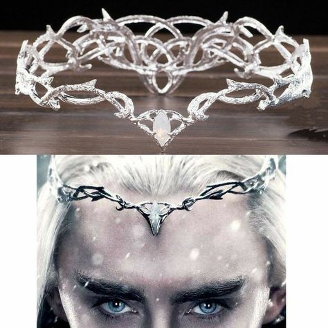 Thranduil Crown, Elf Wedding, Elf Tiara, King Thranduil, Elf Crown, Elven King, Fantasy Crown, New Cosplay, Elf King