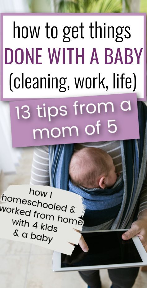 Working From Home With Baby, Work From Home With Newborn, Homeschooling With A Newborn, How To Be Productive At Home, Work From Home With Baby, Newborn Prep, Homemaking Inspiration, Busy Mom Planner, Working Mom Routine