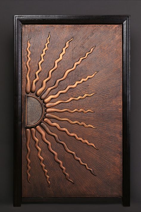 It’s easy to see how having a copper door in residential homes can not just make a unique statement ,but also adds value to the property . We have hand selected some of our Copper doors designs handcrafted and designed by our passionate team of Artisans and Designers incorporated with beautiful handcrafted modern door handles. You will love them ! #copperdoors #doors #maindoordesigns #frontdoorideas #doorideas #metaldoors #entrancemetaldoors #bronzedoors #frontdoors #entrancedoorideas #antique Bedroom Door Colors, Paneling Door, Aesthetic Doors, Unique Door Handles, Door Paneling, Single Main Door Designs, Latest Door Designs, Flush Door Design, House Front Door Design