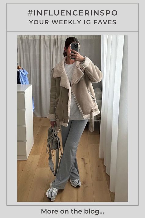 Top 20 Instagram influencer summer outfit round-up Cream Jacket Outfit, Influencer Outfit, Winter Jacket Outfits, Parisian Look, New Balance 9060, Japan Outfit, Modest Fashion Hijab, Casual College Outfits, K Way