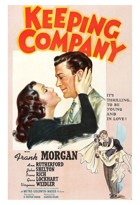 Ann Rutherford, Margaret Rutherford, Romance Movie Poster, Theater Decor, Old Film Posters, Old Movie Posters, Home Theater Decor, Tv Series To Watch, Romantic Films