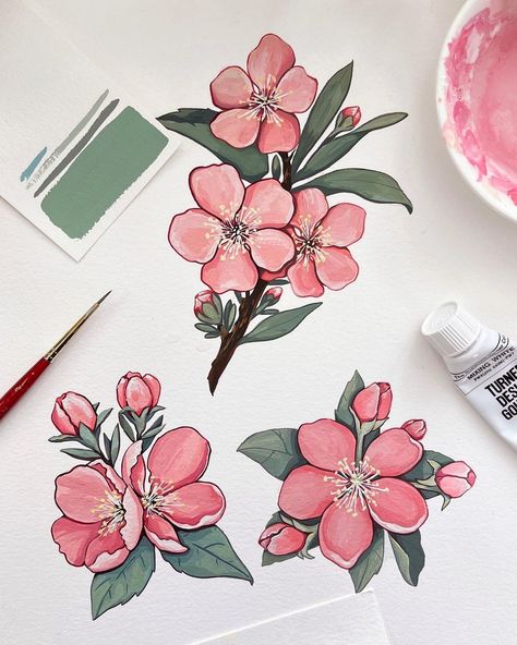 Rosa | A look at some recent marker illustrations using the @ohuhuart markers • • #markerart #markerdrawings #markerdrawing #illustration… | Instagram Poster Color Flowers Painting, How To Use Markers, Flower Marker Art, Flower Drawing Marker, Brush Marker Art Ideas, Marker Art Flowers, Flower Marker Drawing, Drawing Ideas Markers, Watercolor Marker Art