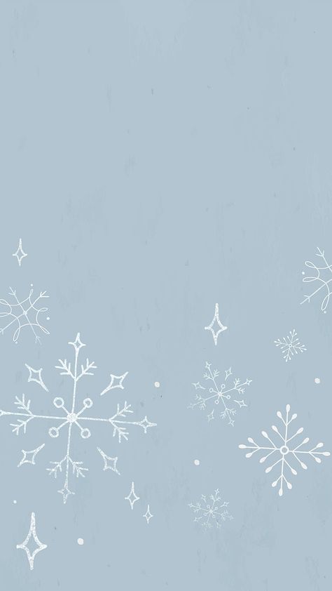 Phone Wallpaper Winter, Snowflake Illustration, Christmas Instagram Story, Christmas Phone Backgrounds, Blue Christmas Background, January Wallpaper, Backgrounds Christmas, Snowflake Wallpaper, Iphone Wallpaper Winter