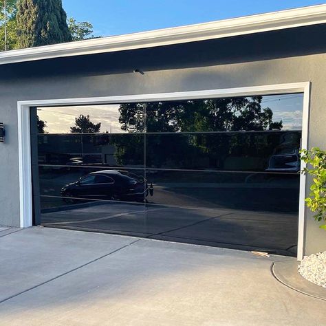 Garage Doors Glass, Aluminum Garage Doors, Aluminium Garage Doors, Glass Garage, Garage Door Accessories, Garage Door Panels, Sectional Garage Doors, Modern Garage Doors, Frameless Door