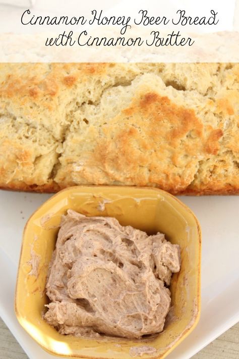 Cinnamon Beer Bread, Dip For Beer Bread, Honey Beer Bread, Beer Bread Mix, Beer Bread Easy, Pei Canada, Beer Bread Recipe, Cinnamon Honey, Bread Dip